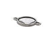 TierraCast Antique Pewter (plated) Faceted Link 25x17mm
