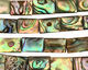 Abalone Thin Pillow 12x8mm