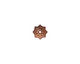 TierraCast Antique Copper (plated) Talavera Star Bead Cap 9mm