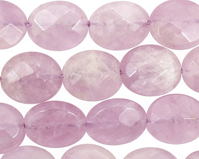 Cape Amethyst Faceted Flat Oval 12x10mm