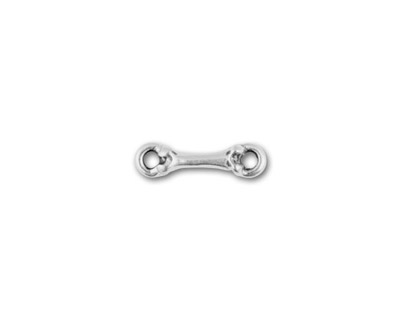 TierraCast Antique Silver (plated) Bone Link 19x6mm