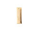 Nunn Design Antique Gold (plated) Flat Large Thin Tag 9x30mm