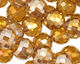 Topaz AB Crystal Micro-Faceted Round 12mm