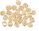Czech Fire Polished Glass Luster Transparent Champagne Round 6mm