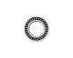 TierraCast Antique Silver (plated) 5/8" Beaded Ring 16mm