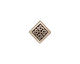 TierraCast Antique Silver (plated) Medium Celtic Diamond Bead 14mm