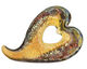 Grace Lampwork Manzanita Wild Heart Focal 27x38-41mm