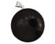 Black Onyx w/ Bail Round Pendant 41x53mm
