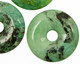 Grass Green Turquoise Donut 30mm