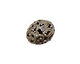 Stampt Antique Pewter (plated) Filigree Teardrop Bead 17x14mm