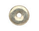 Golden Pyrite (silver tone) Donut 45mm