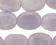Chalcedony Flat Freeform Oval 18-20x13-15mm