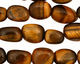 Tiger Eye Tumbled Nugget 10-15x9-12mm
