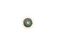 The BeadsNest Lampwork Glass Turquoise/Ivory Saucer 4-5x14-15mm