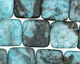 Brazil Blue Agate Puff Square 18mm