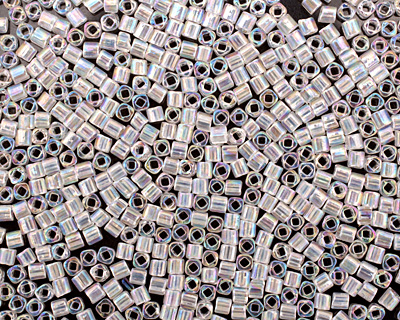 TOHO Transparent Rainbow Crystal Cube 1.5mm Seed Bead