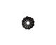 TierraCast Gunmetal Large Hole Joy Rondelle 6x10mm