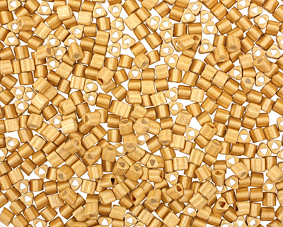 TOHO Galvanized Matte Starlight Triangle 11/0 Seed Bead