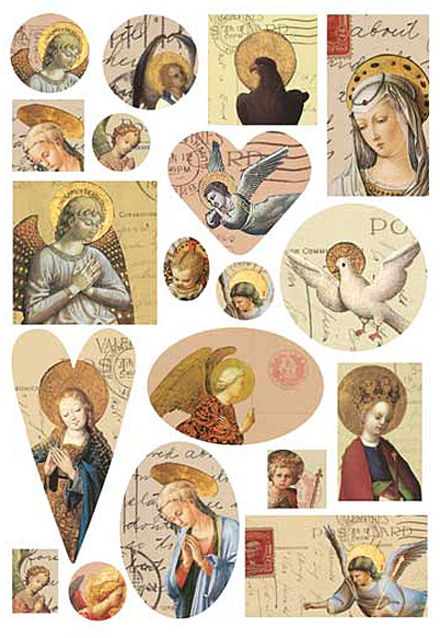 Nunn Design Angels Transfer Sheet