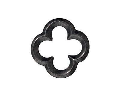 TierraCast Gunmetal Large Quatrefoil Link 21mm