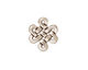 TierraCast Antique Silver (plated) Eternity Link 17x15mm