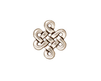 TierraCast Antique Silver (plated) Eternity Link 17x15mm