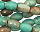 China Variscite Faceted Rice 14-15x10mm