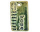 Earthenwood Studio Ceramic Newsprint Hope Pendant 21x35mm