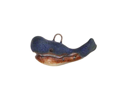 Kylie Parry Ceramic Whale 25-27x7-8mm