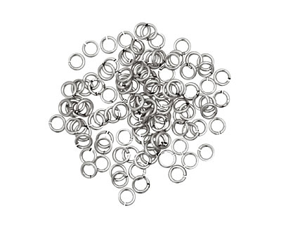 Artistic Wire Non-Tarnish Silver Chain Maille Jump Ring 2.78mm, 20 gauge