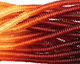Resin Amber Heishi 6mm