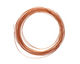 Soft Flex Non-Tarnish Copper Half Round Craft Wire 18 gauge, 7 yards