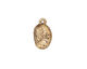TierraCast Antique Gold (plated) Abalone Charm 9x16mm