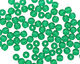 Czech Glass Matte Green Emerald Round 4mm