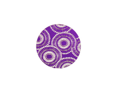 Lillypilly Purple Dandelion Anodized Aluminum Disc 19mm, 24 gauge