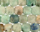 Chrysocolla Quartz Puff Square 10mm