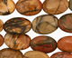Red Creek Jasper Flat Oval 14x10mm