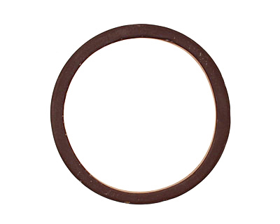 Trinket Foundry Root Beer Large Glass Bottle Ring 49-50mm