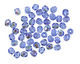Czech Fire Polished Glass Sapphire AB Round 4mm