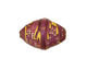 African Paper (purple, pink w/yellow) Rice 24-26x16-17mm
