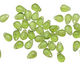 Czech Glass Bottle Green Teardrop 4x6mm