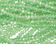 Peridot AB Crystal Faceted Rondelle 3mm