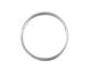 German Style Wire Silver (plated) Half Round 21 gauge, 4 meters