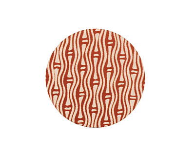 Lillypilly Bronze Reeds Anodized Aluminum Disc 25mm, 24 gauge