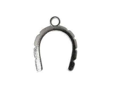 Artistic Wire Silver (plated) Curved Wrapper 17x22mm