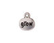 TierraCast Antique Silver (plated) Grow Charm w/ Glue In 13x15mm