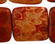 Fossil Coral (red) Puff Square 30mm