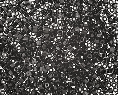 TOHO Opaque Jet Hex 11/0 Seed Bead