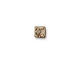 TierraCast Antique Brass (plated) Rock & Roll Cube 6mm