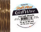 Soft Flex Vintage Bronze Craft Wire 22 gauge, 15 yards